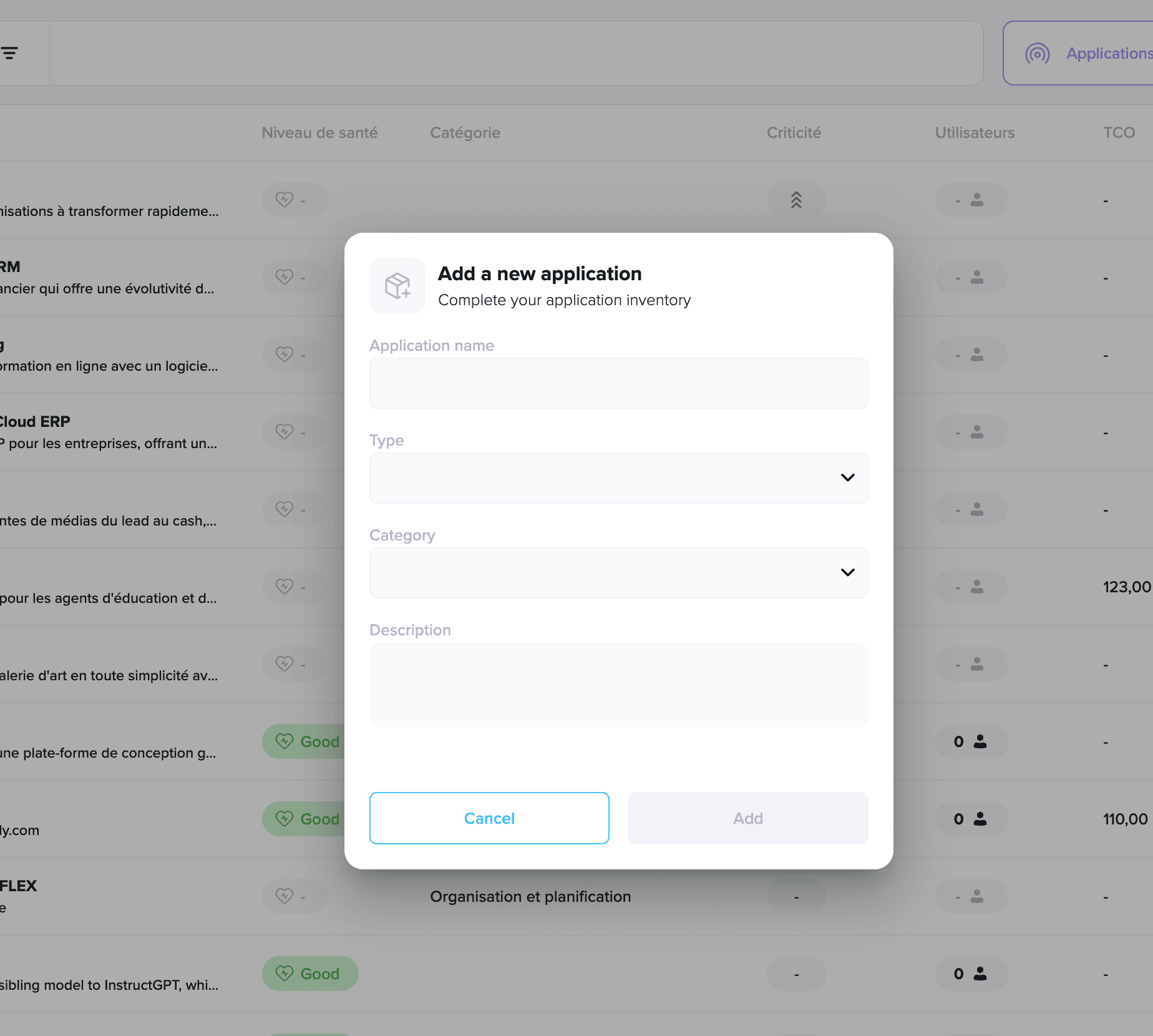 Creating a custom application