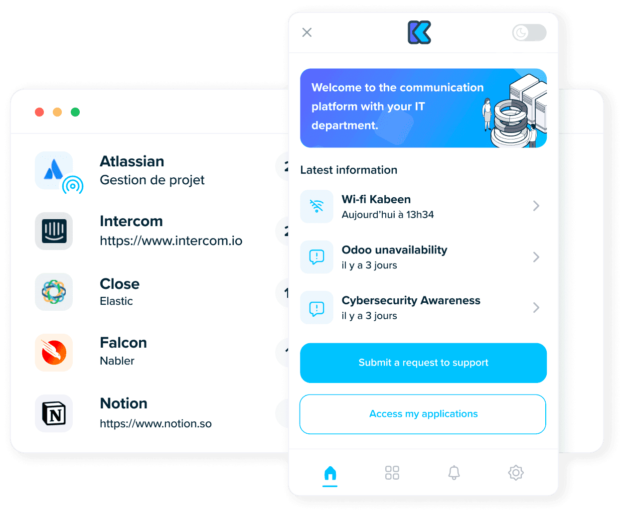 Intercambio de indicadores